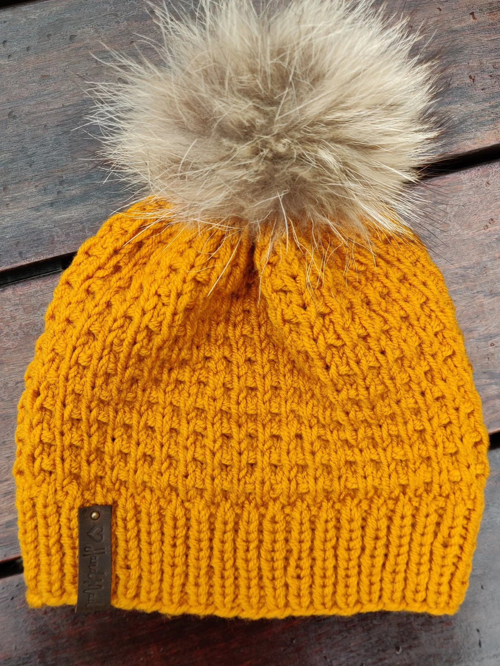 Fish Scale Knit Hat Pattern product image (2)