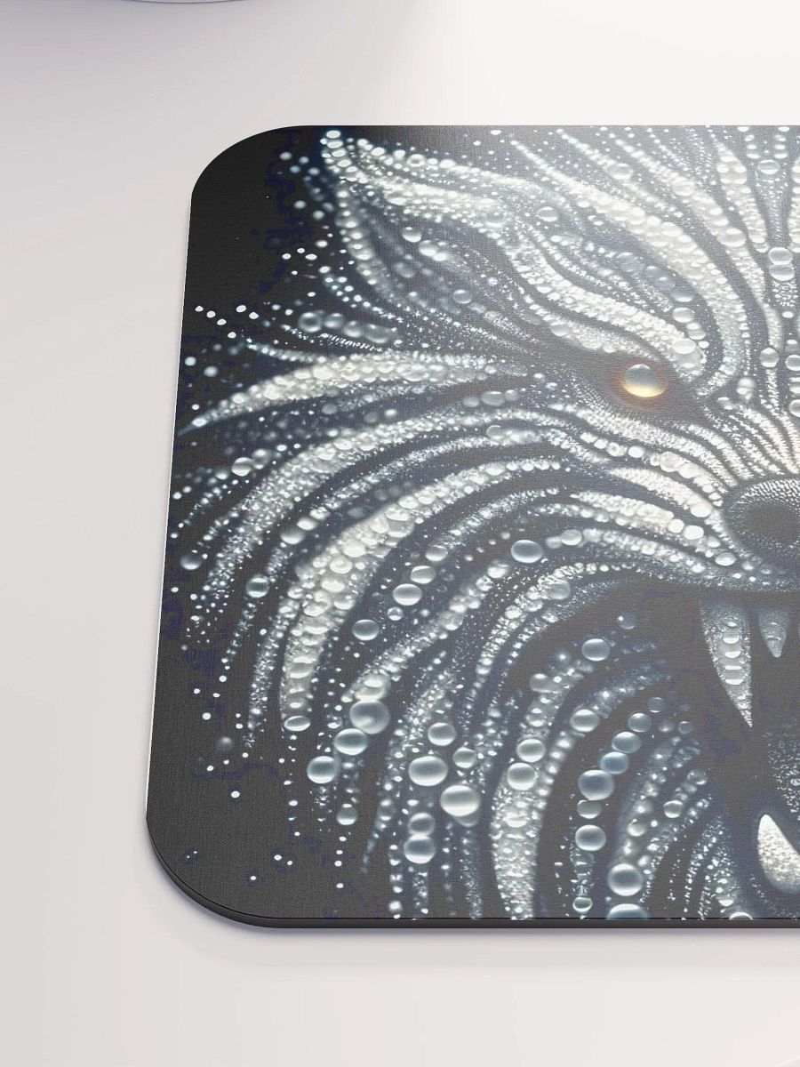 Stylized Wolf's Gaze Mouse Pad product image (6)