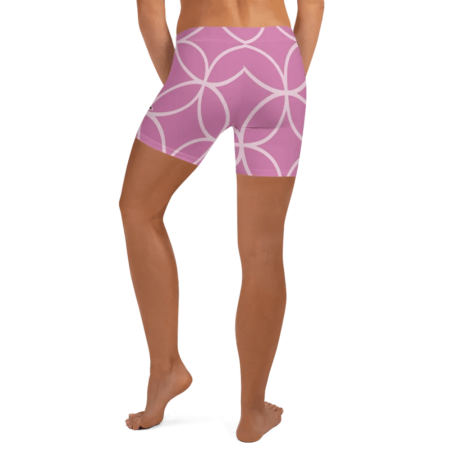 Shorts OneVamps pink white color product image (3)