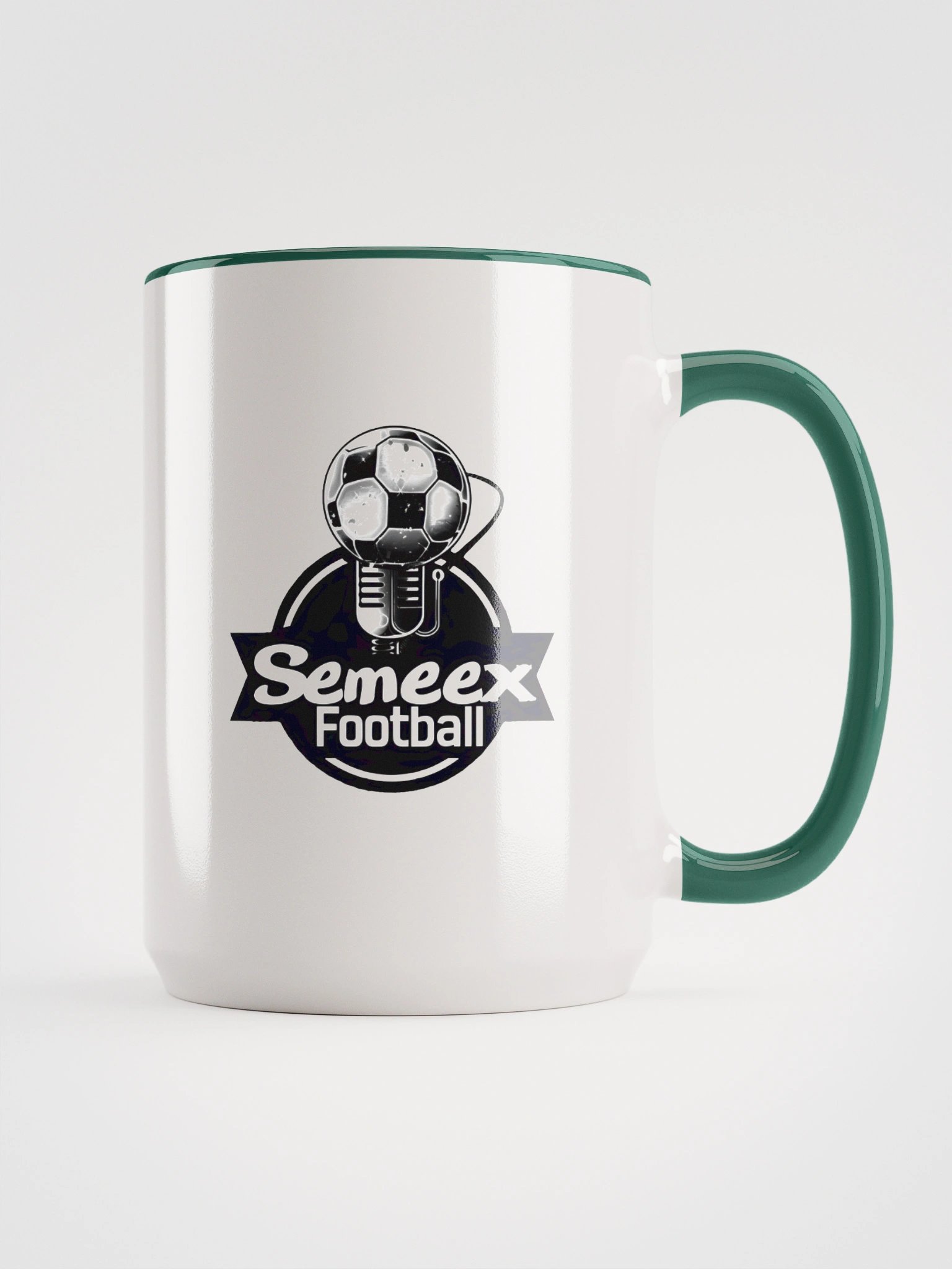 Semeex Football Logo Ceramic Mug with Color Inside product image (2)