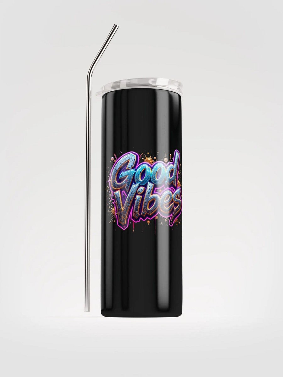 Vibrant Vibes Stainless Steel Tumbler product image (1)