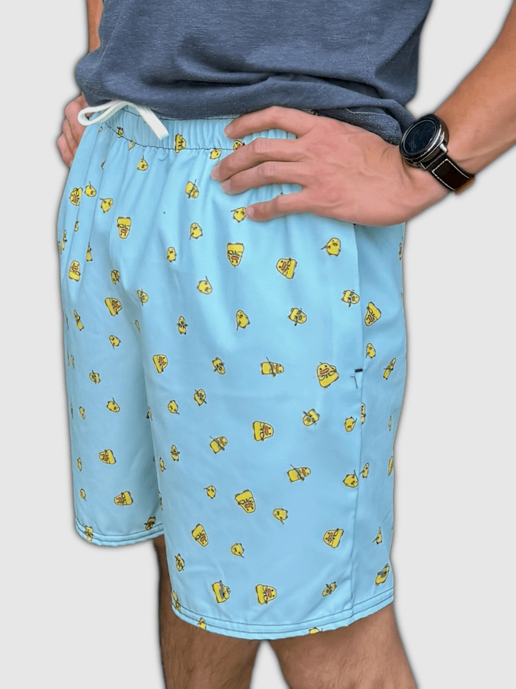 Ducks With Guns Swim Trunks product image (3)
