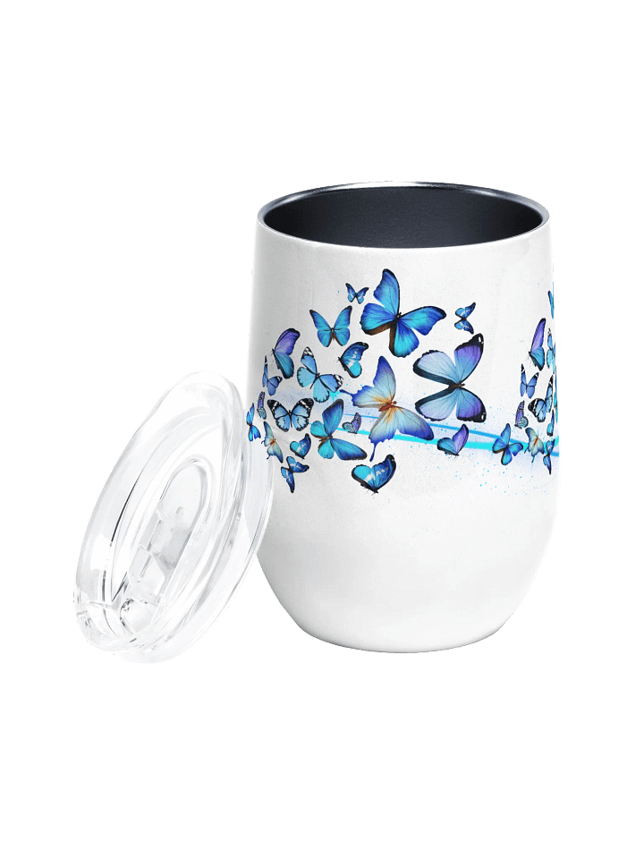 Butterfly Bliss Wine Tumbler gift for moms ladies friends daughters product image (2)