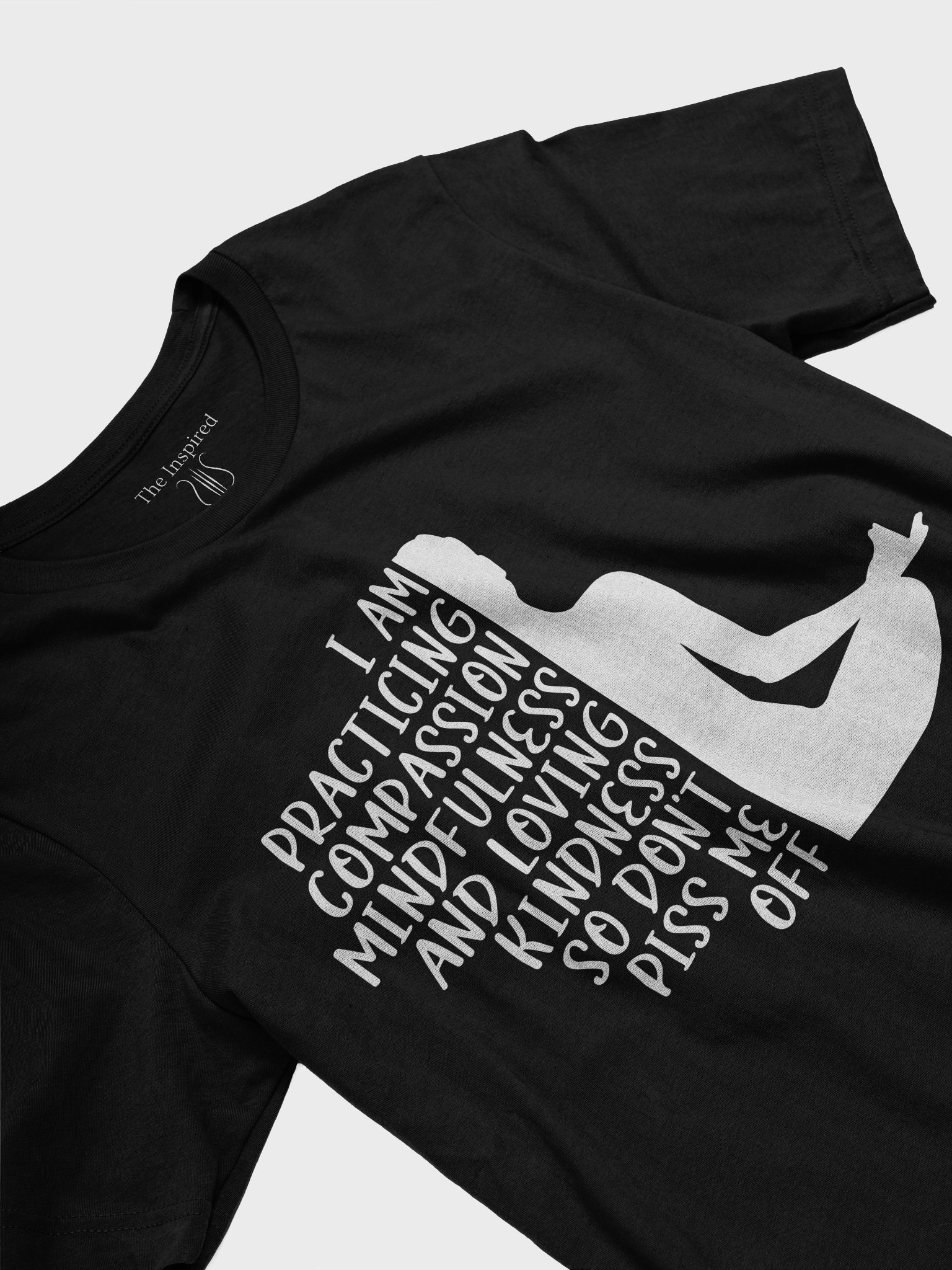 I'm Practicing Compassion and Kindness Funny T-Shirt product image (6)