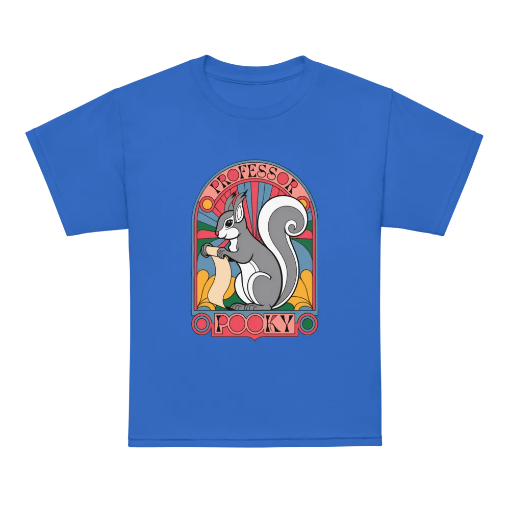 Professor Pooky's Scroll Adventure Youth Sports Tee product image (7)