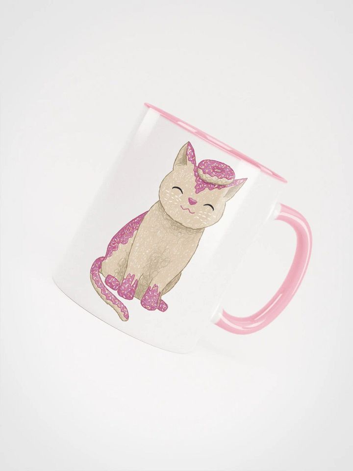 Lottie's Doughnut Cat White Mug product image (1)
