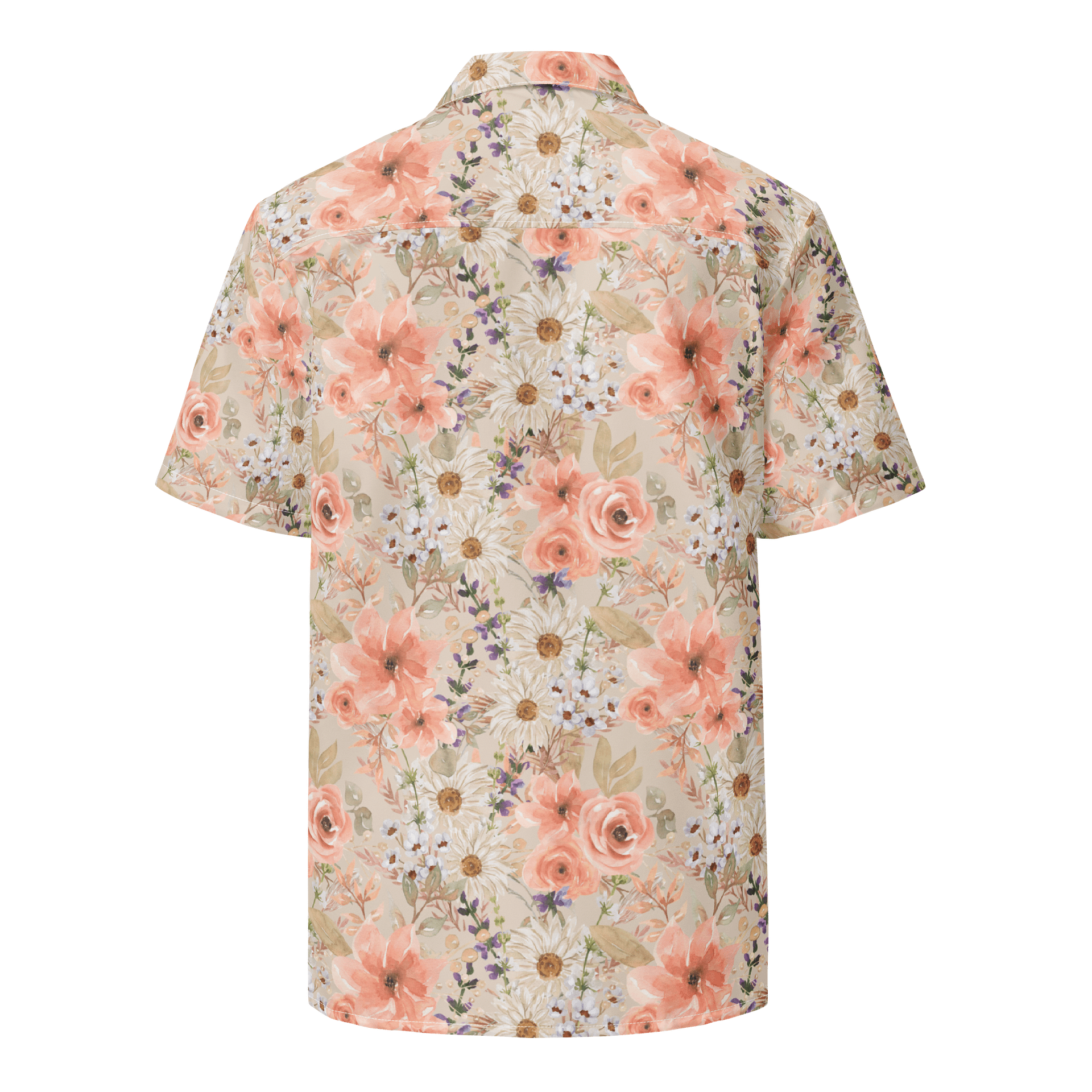 Orange Flower Havaiian Shirt product image (2)