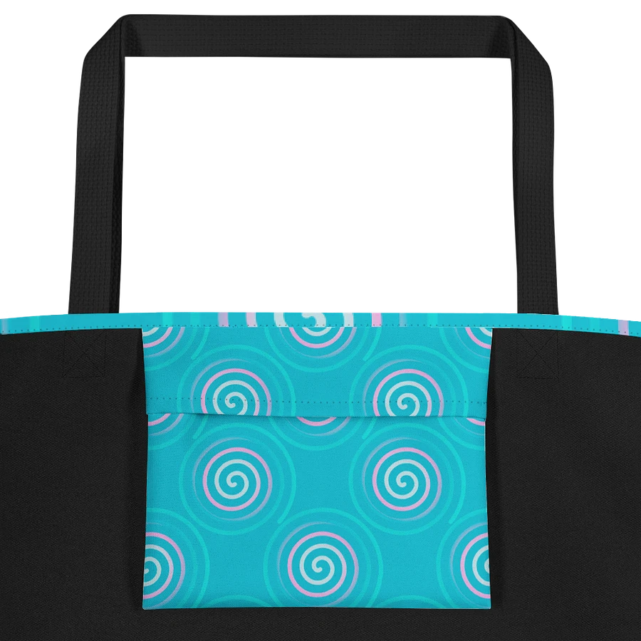 Beautiful Minimalist Ocean Swirl Pattern All Over Print Tote product image (4)