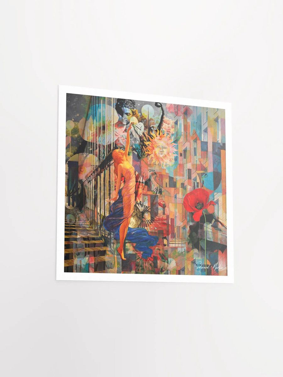 'Unlimited' by Edward Martin-Surreal Sunburst Poster product image (14)