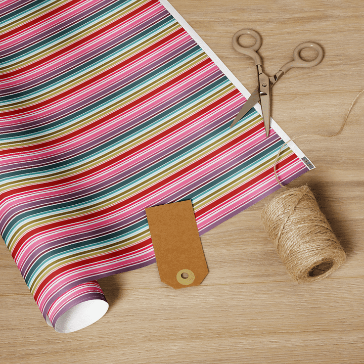 Candy Stripes Pattern – Wrapping Paper product image (1)