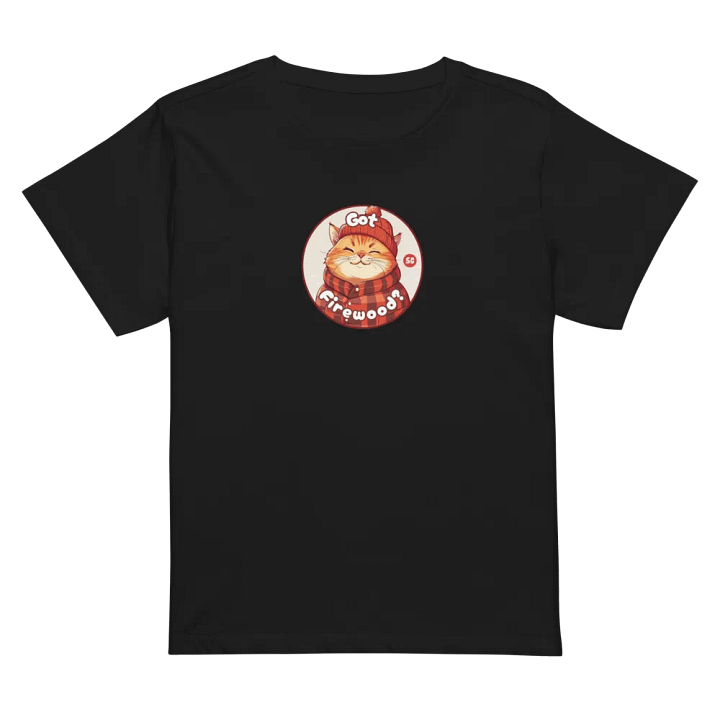 Cozy Cat - Got Firewood? | High Waisted Tee product image (1)