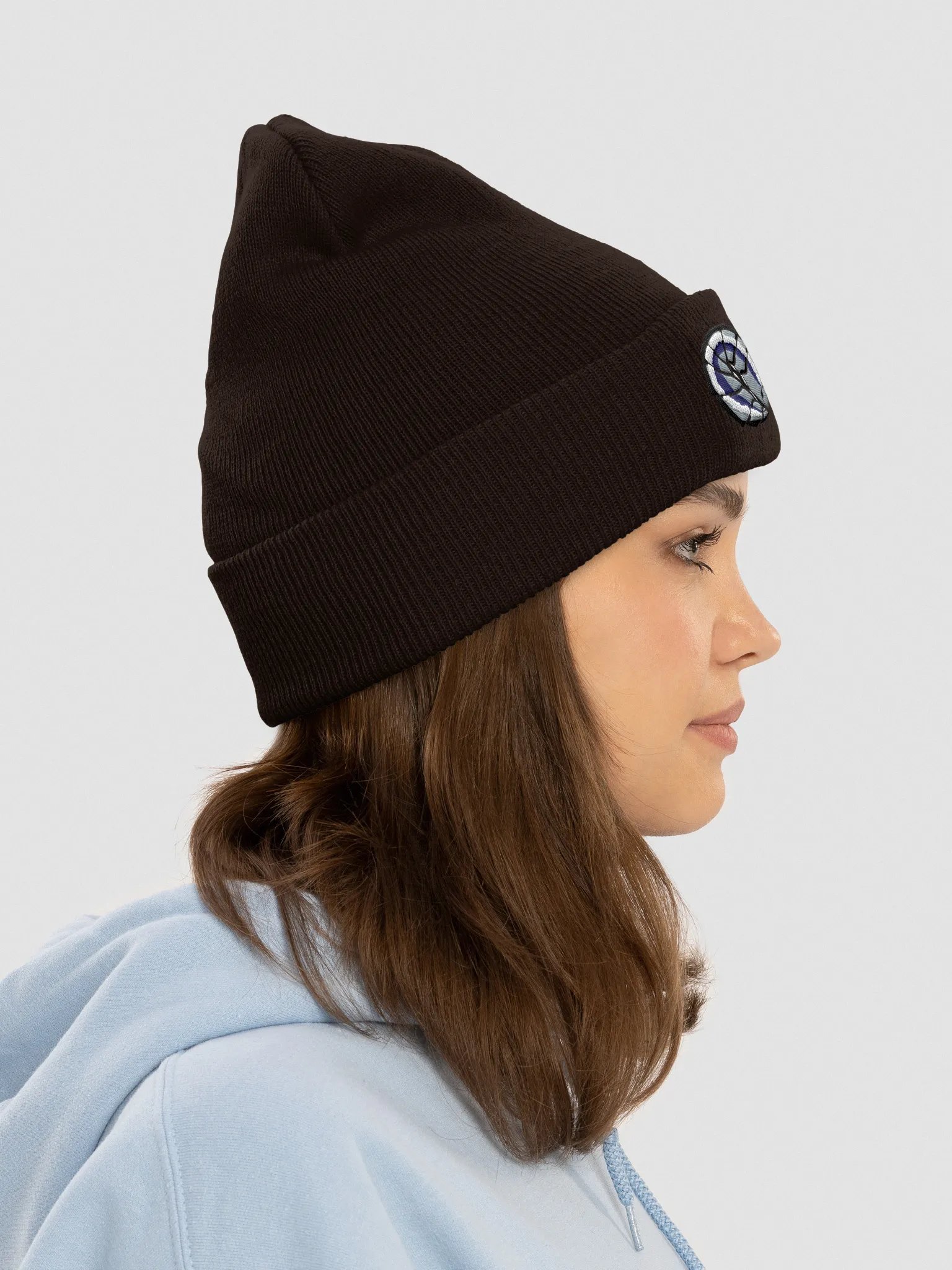 Balled Isopod Embrodiered Beanie product image (22)