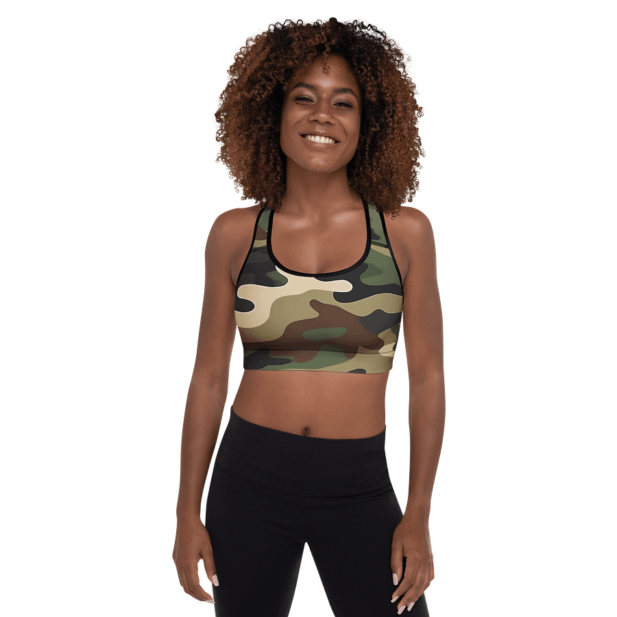 Padded Sports Bra camo product image (4)