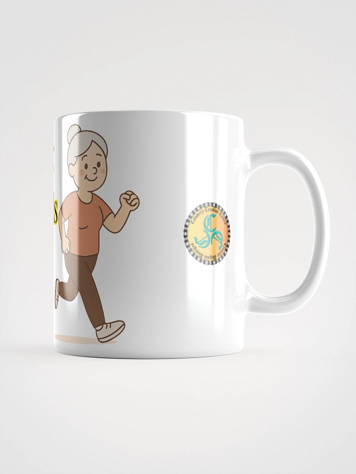 Spoiling Grandkids is my Cardio (Female) Glossy White Mug product image (1)