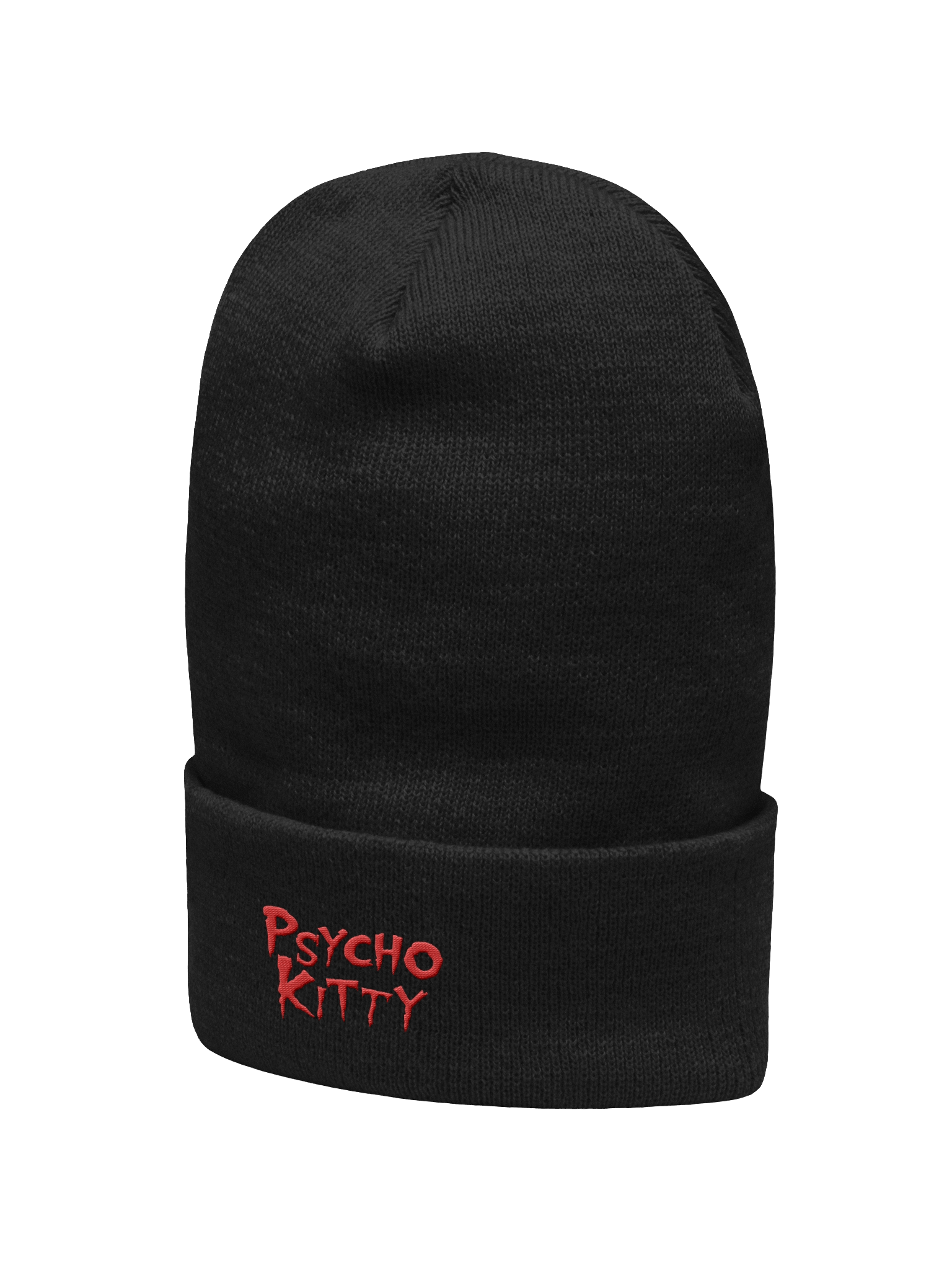 Psycho Kitty Cuffed Beanie product image (2)