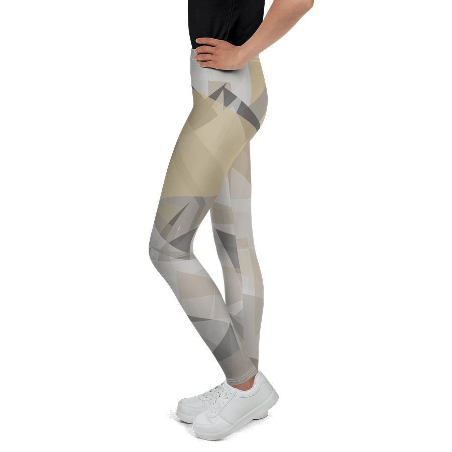 Geometric Mosaic Youth Leggings product image (3)
