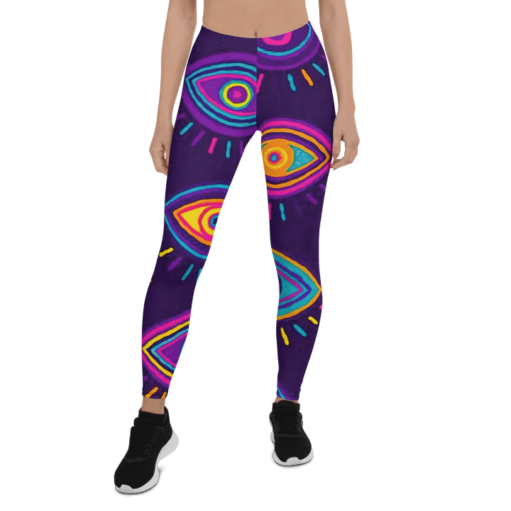 Mystical Eye Leggings: Psychedelic Print product image (1)