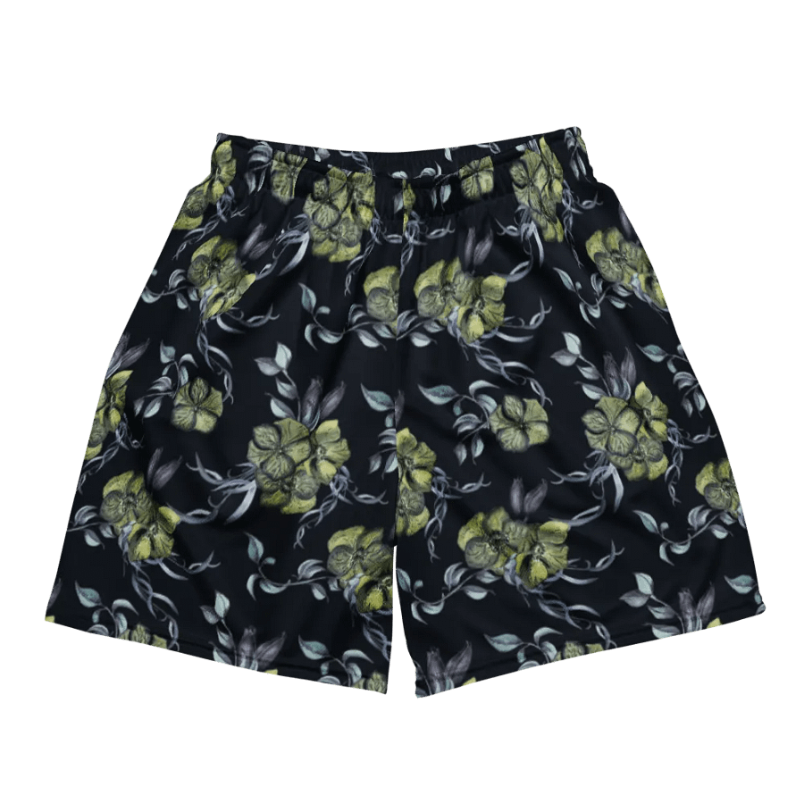 Gothic Flower | Recycled Unisex Mesh Shorts product image (5)