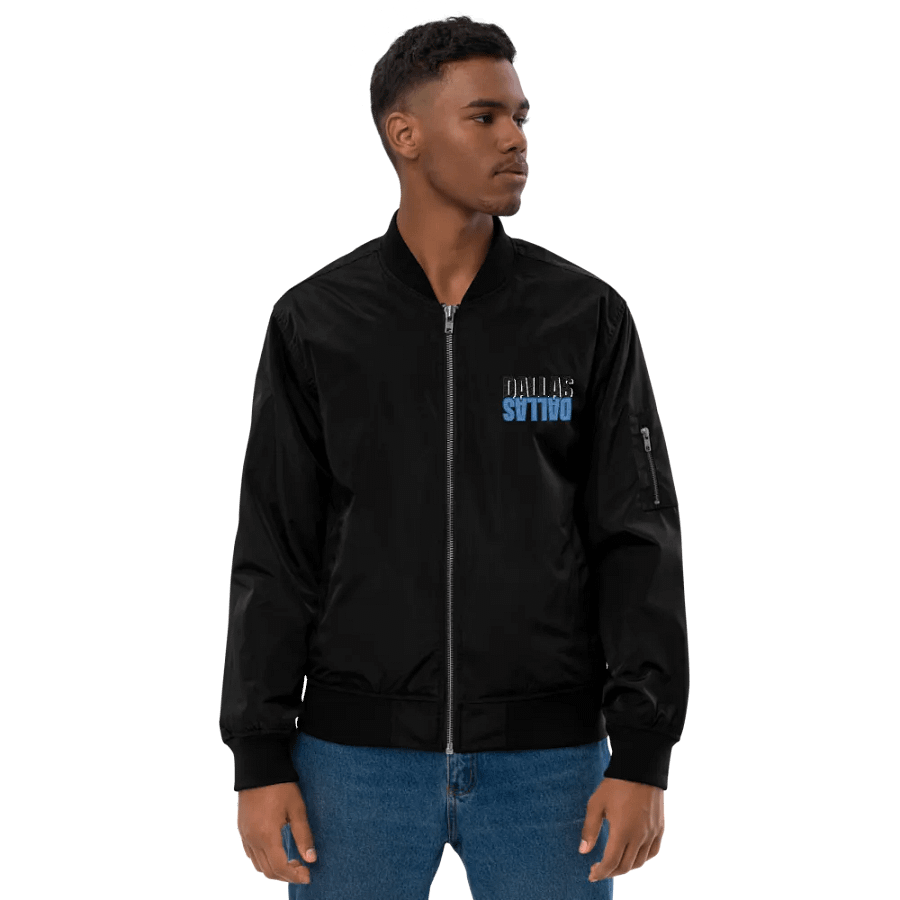 Threadfast Apparel Premium Bomber Jacket - Font Style (7) product image (6)