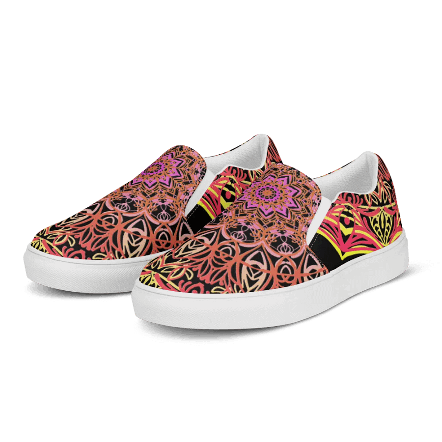 Radiant Mandala Slip-On Shoes product image (2)