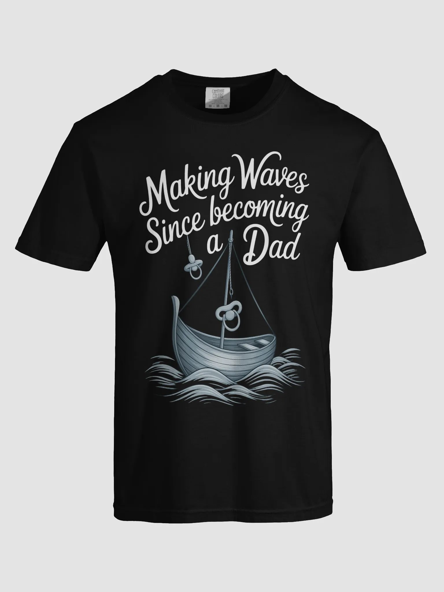 Making Waves Since Becoming a Dad - Nautical Fatherhood T-Shirt product image (24)