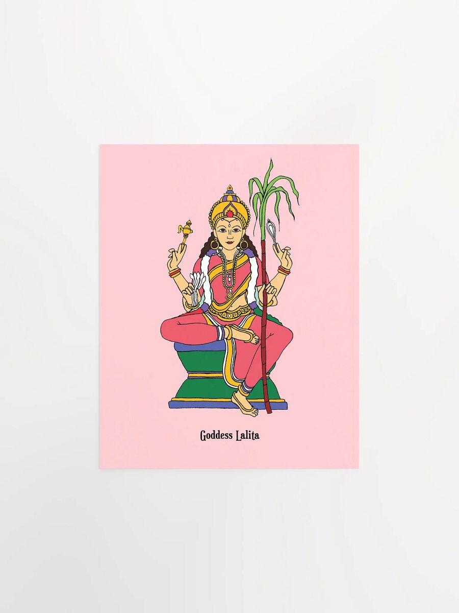 Goddess Lalita 8x10 Print product image (1)