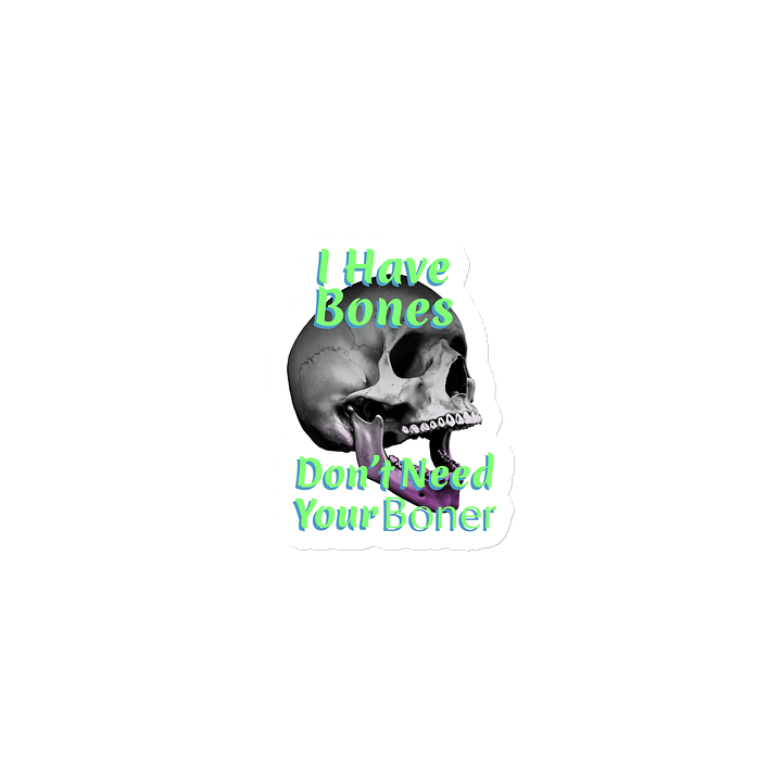 Sassy Skull Die-Cut Magnets product image (1)