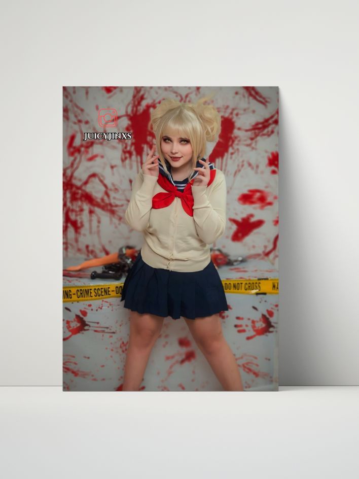 My Hero Academia Himiko Toga Metal Print - Cosplayer: JuicyJinxs product image (1)