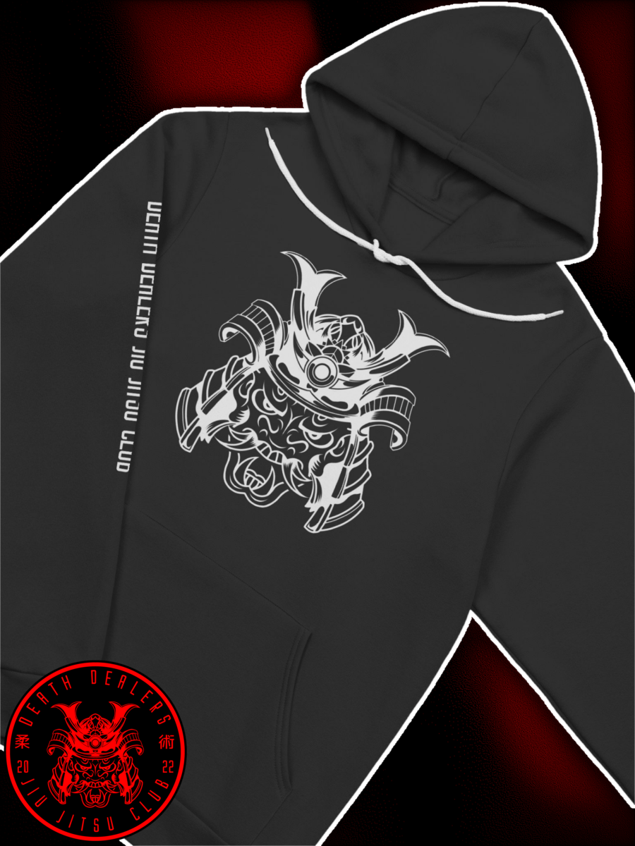 Death Dealers - Deluxe Logo Hoodie (Black and White) product image (1)