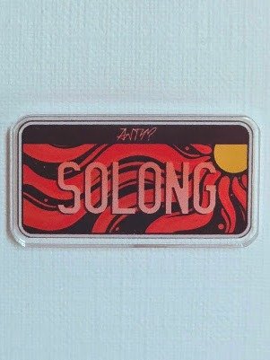 For Now, So Long - Acrylic Pin product image (1)