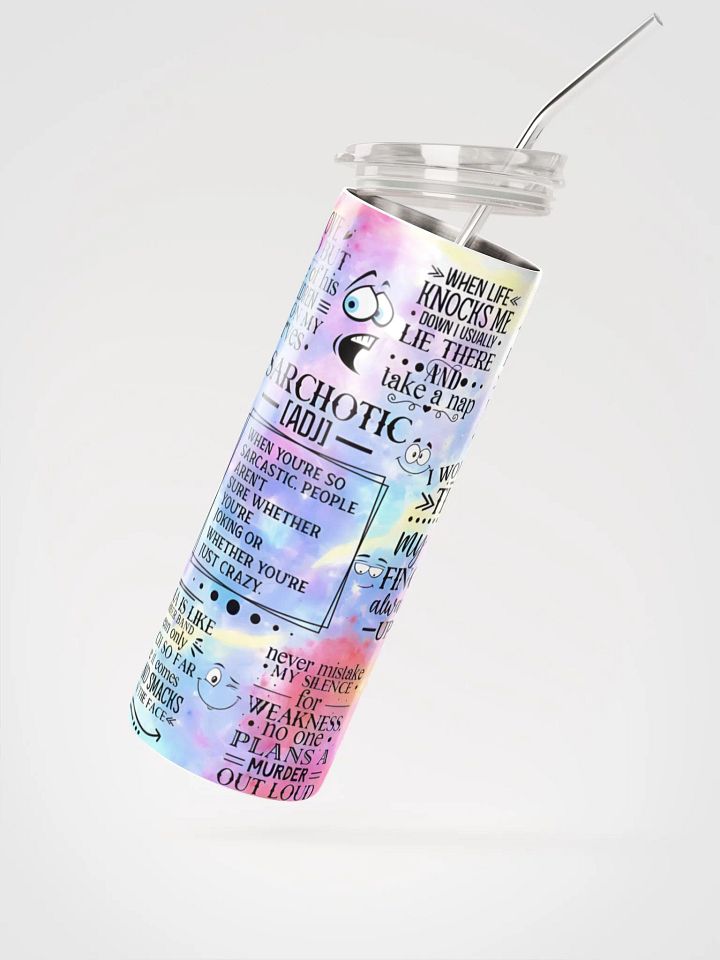 Sarcastic Quotes Stainless Steel Tumbler product image (2)