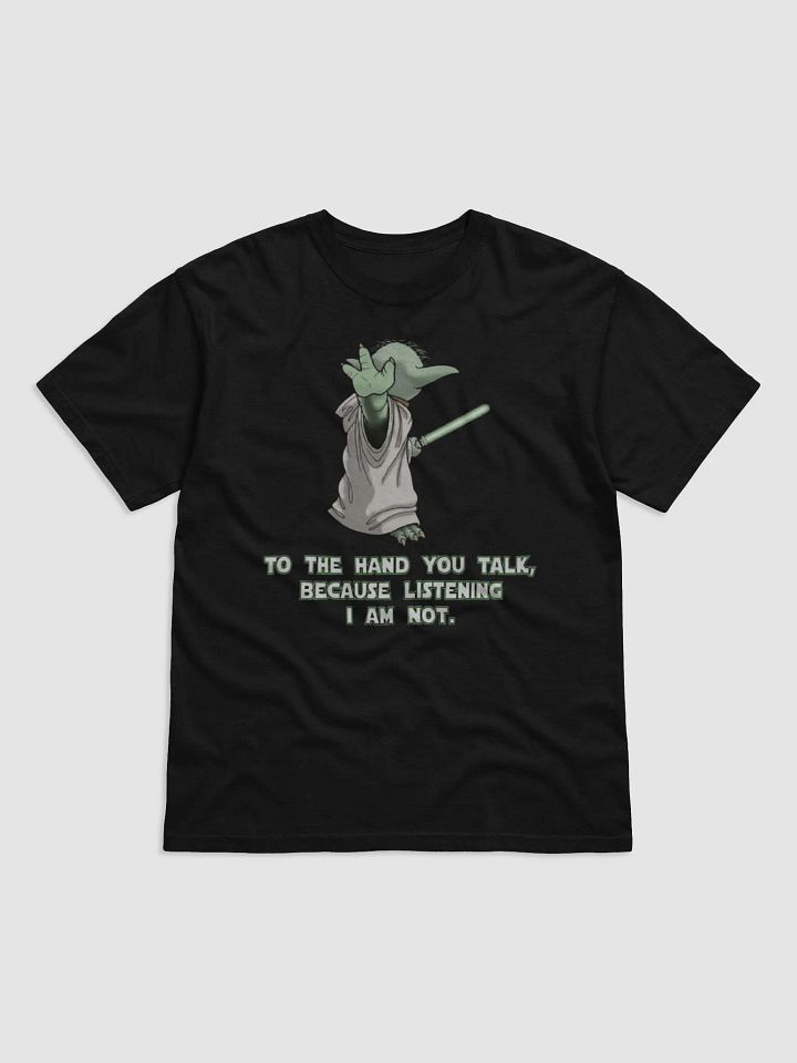 Yoda Talk Top The Hand Tshirt product image (10)
