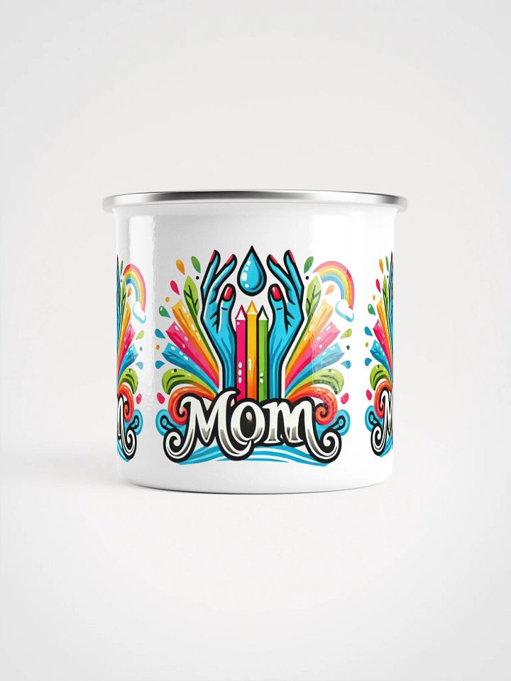 Artistic MOM Enamel Mug product image (2)