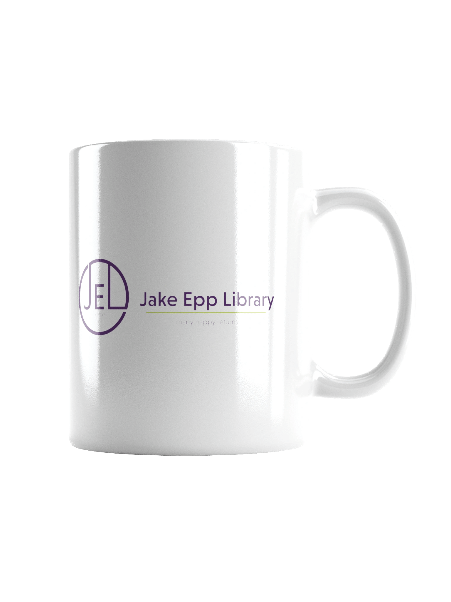 Happy Reader's Coffee Mug (White) product image (4)