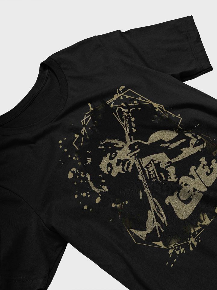 Arthur Lee Love T-Shirt. Black and gold sand art. product image (2)