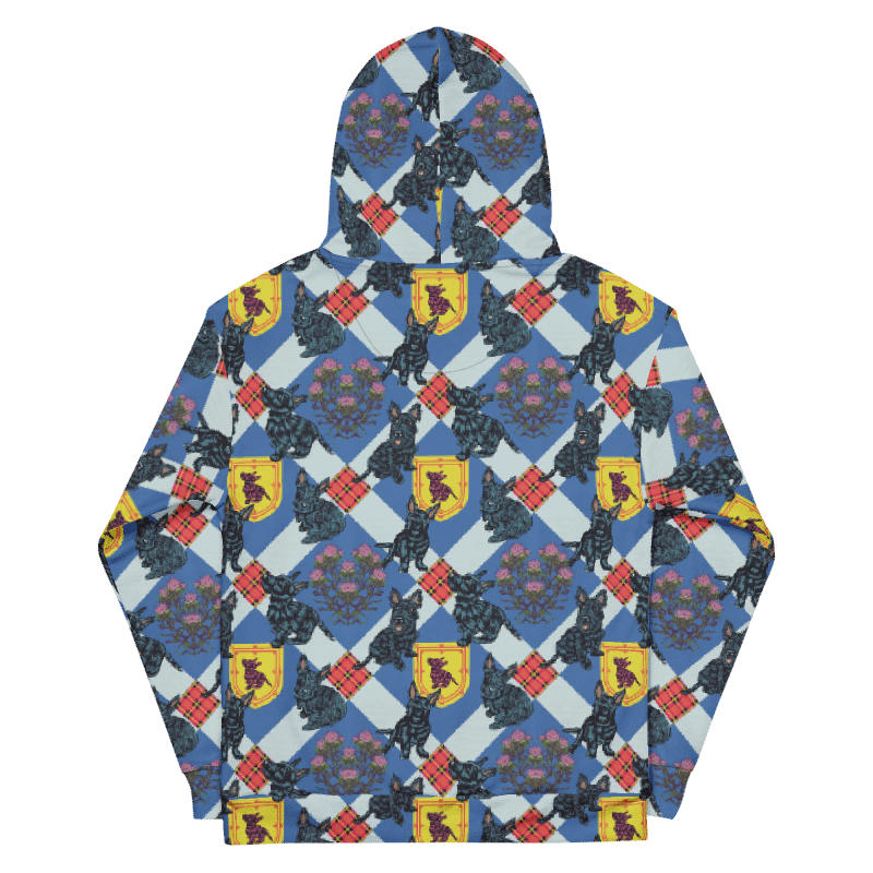 🐾 Scottie Chic | Cozy Unisex Hoodie | Monique Faella Designs™ | Dog Lover Gift | All-Over Print Sweatshirt product image (2)