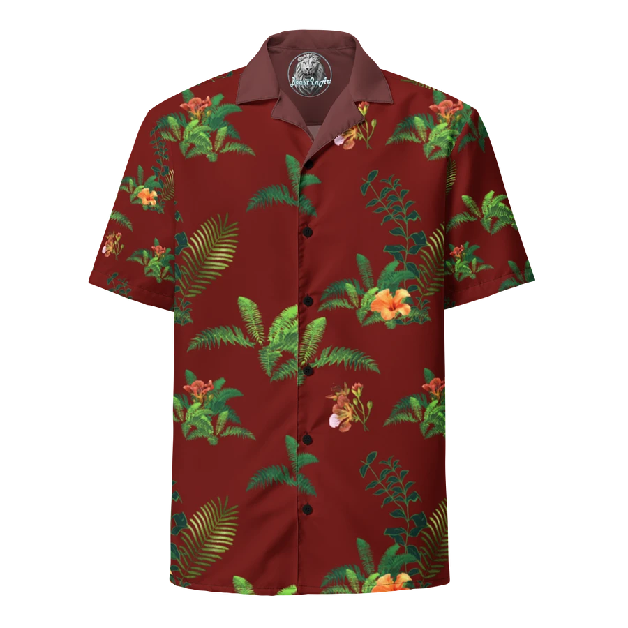Vacation Beach Tropical Leaves Hawaiian Shirt product image (2)