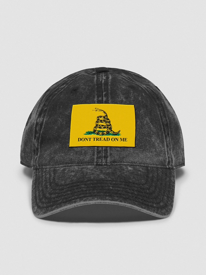 Otto Vintage Wash Dad Hat-Gadsden Flag product image (1)