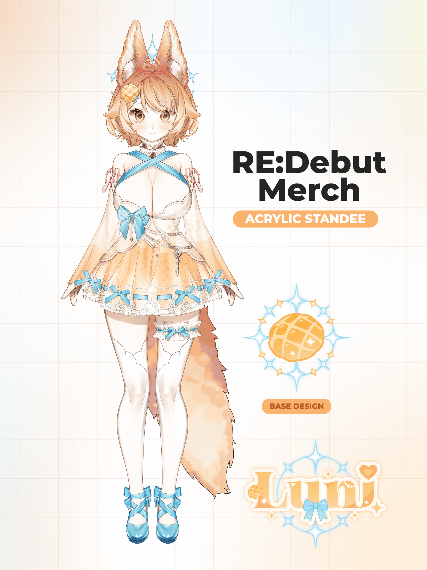 [PREORDER] RE:Debut Acrylic Standee V1 product image (1)