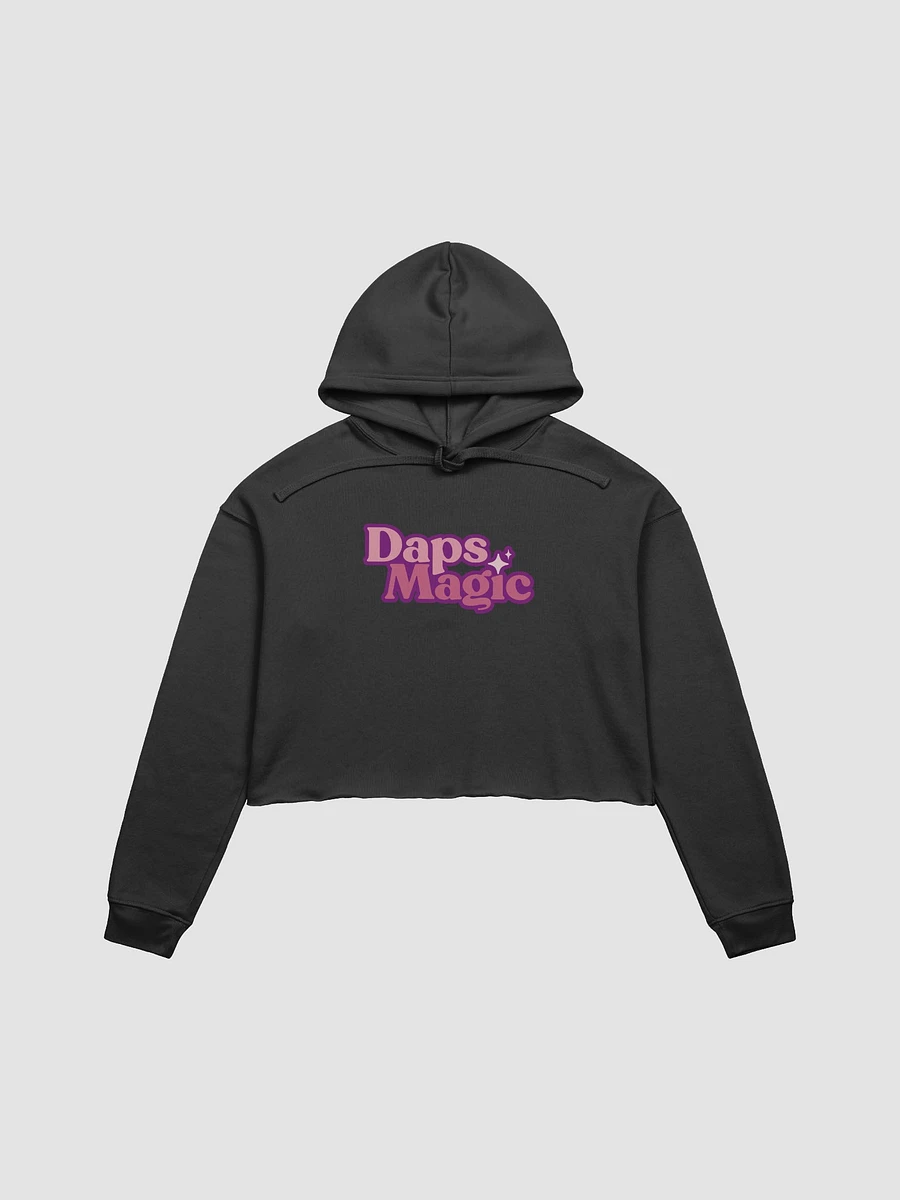 Daps Magic Stacked Pink Logo Crop Hoodie product image (1)