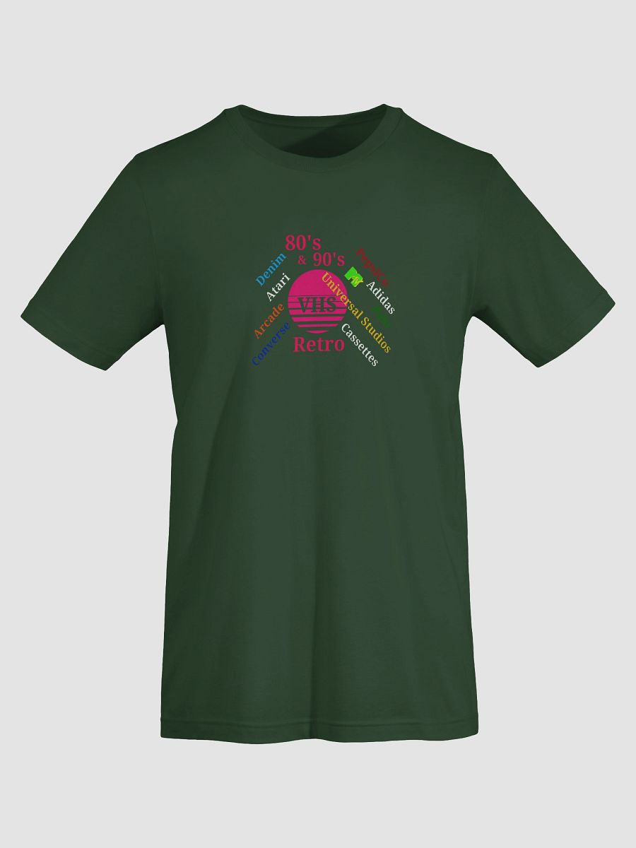 Retro Nostalgia VHS Circle T-Shirt product image (7)