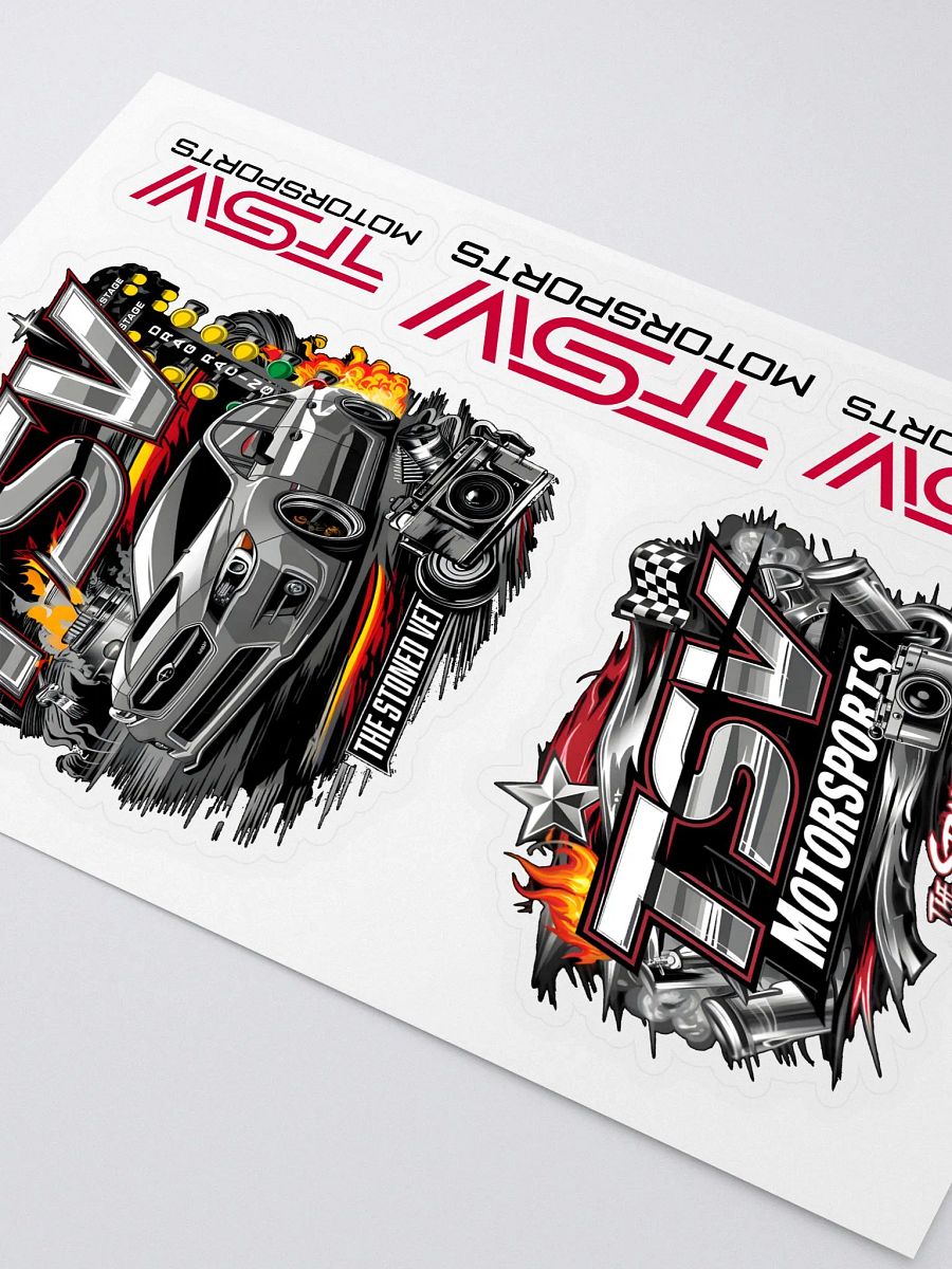 TSV Motorsports Sticker Sheet product image (2)