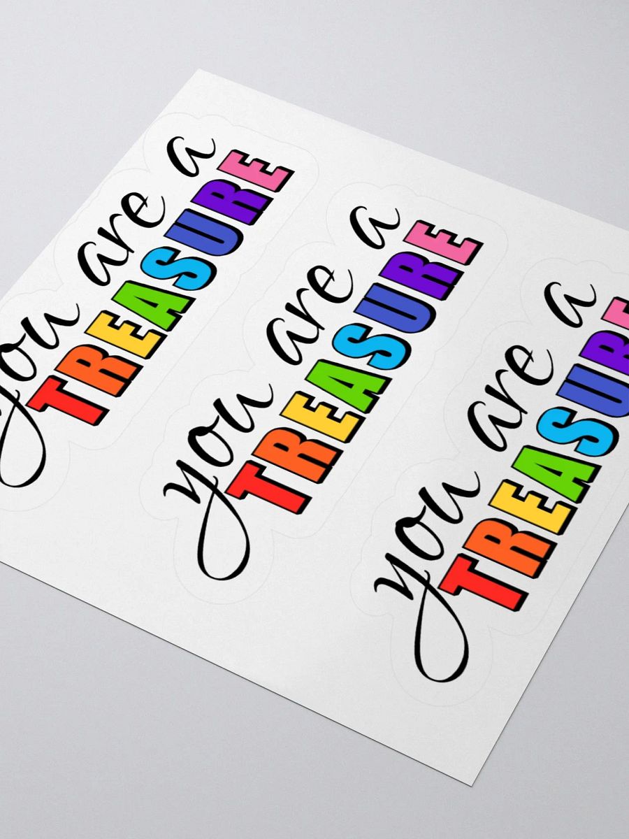 you are a Treasure Kiss Cut Stickers product image (8)