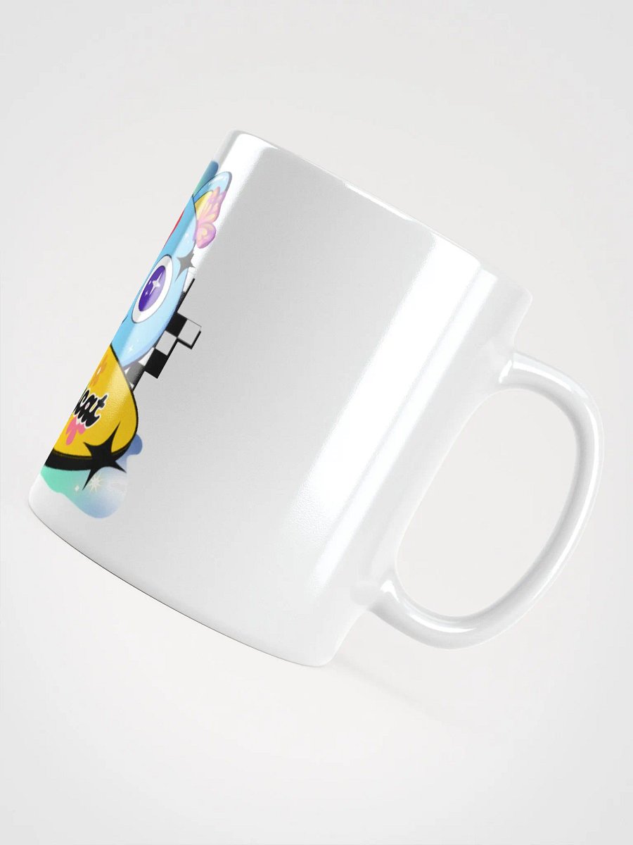 Starry Psychedelic Alley-cat Cartoon Mug product image (5)
