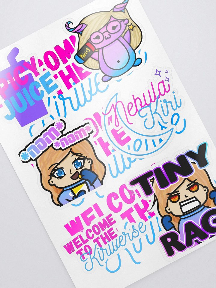 Kiriverse Emote Sticker Pack product image (2)
