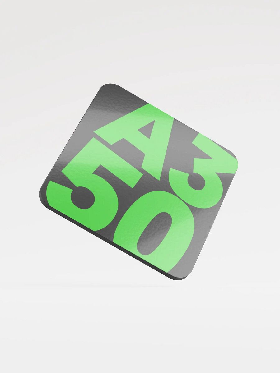 flght A350 EMOJI Coaster product image (1)