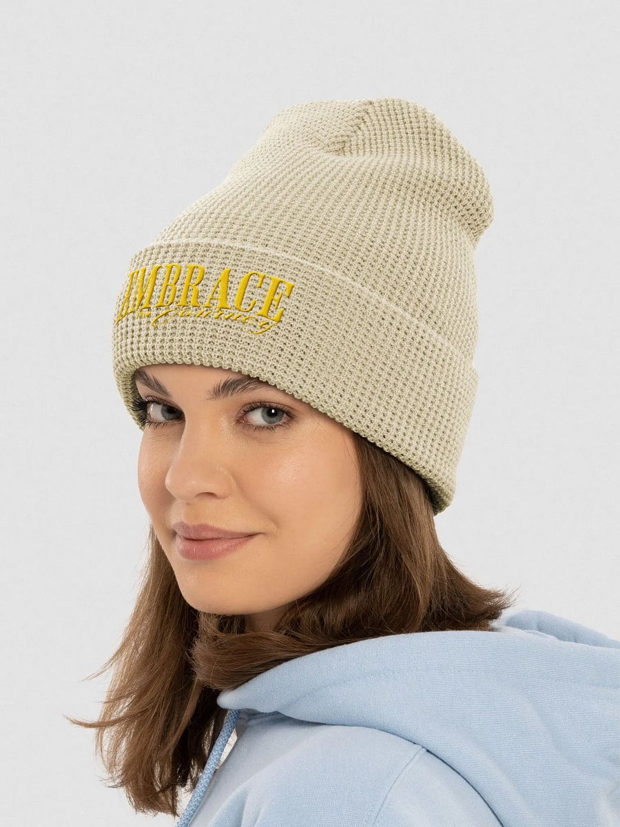 EMBRACE The Journey Waffle Beanie product image (27)