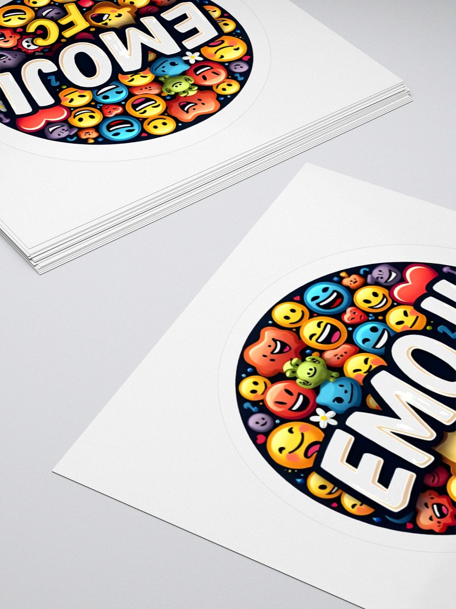 EMOJI FC (SINGLE) Kiss Cut Sticker product image (4)
