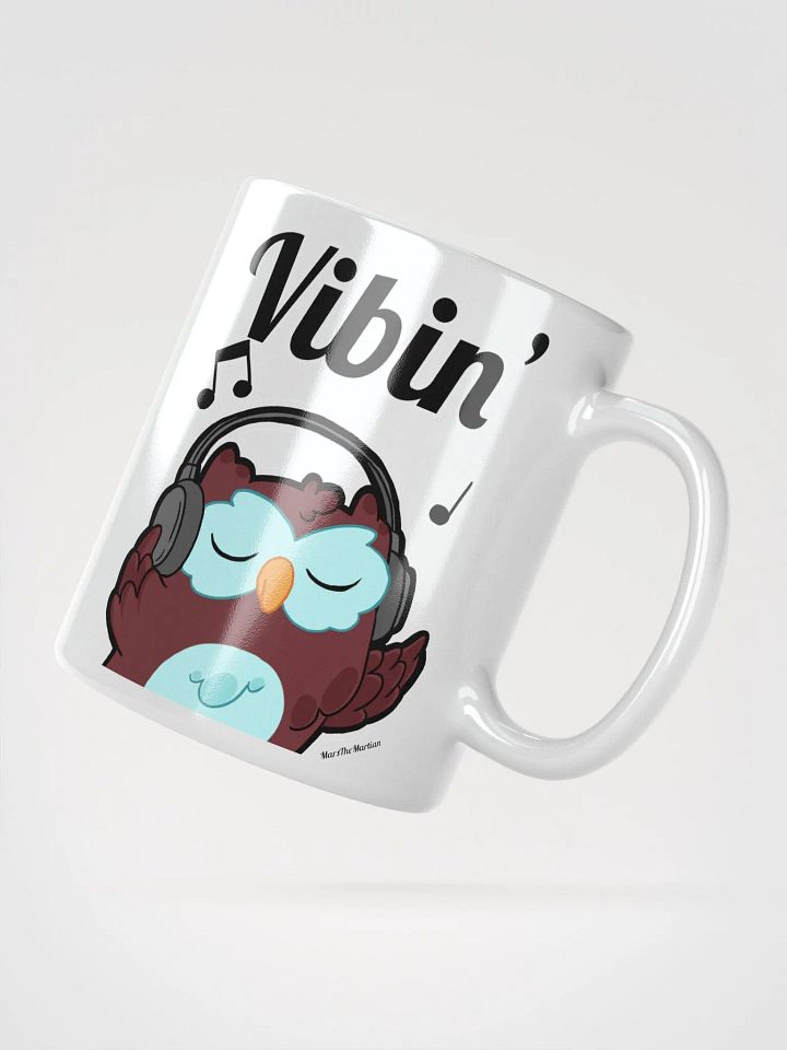 Olly The Owl - Vibin' White Mug product image (4)