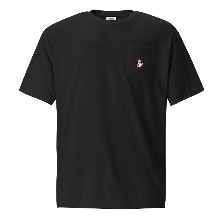 Very Demure Cute Ghost Cotton Pocket T-Shirt product image (1)